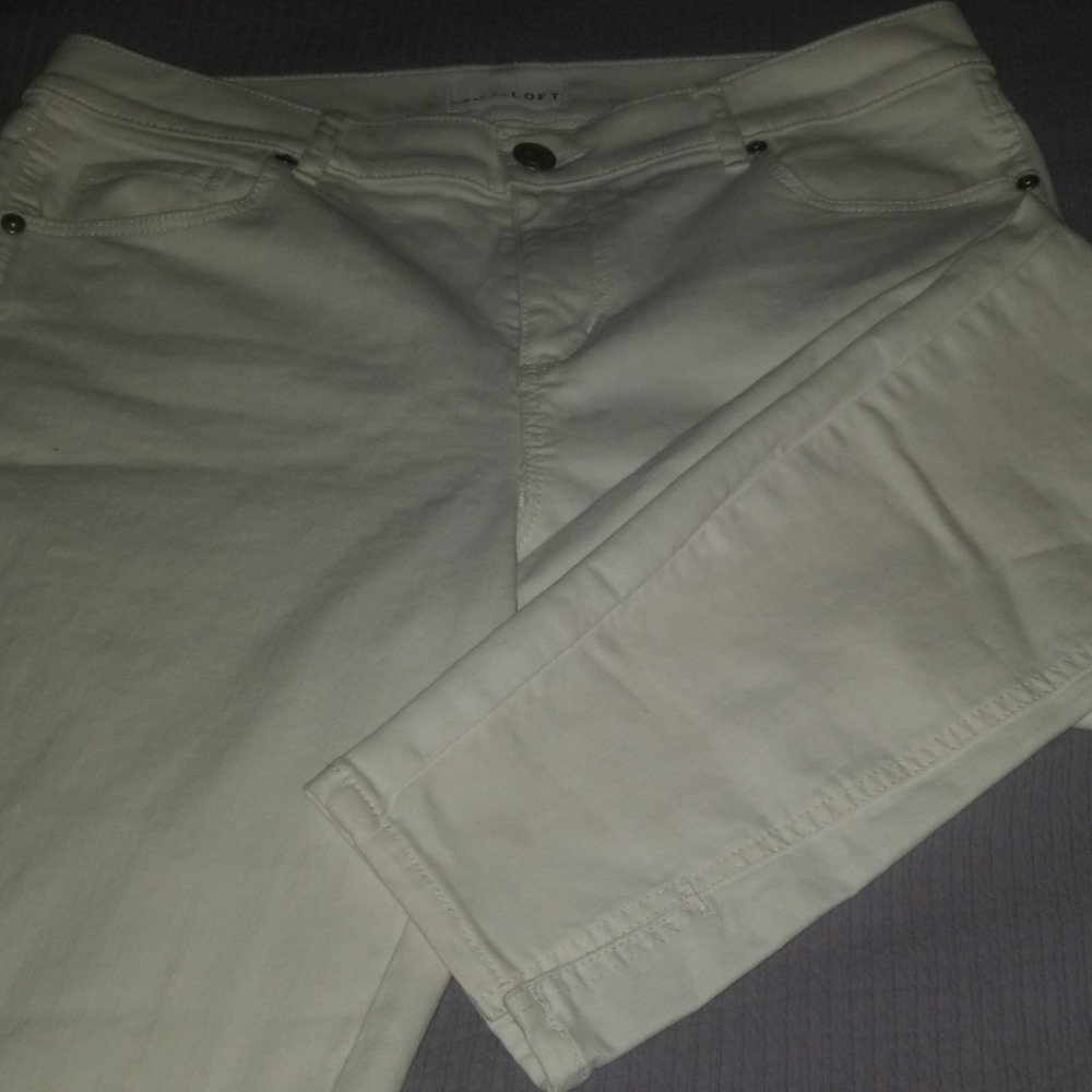 LOFT Modern Slim Pocket Skinny Jeans (10)